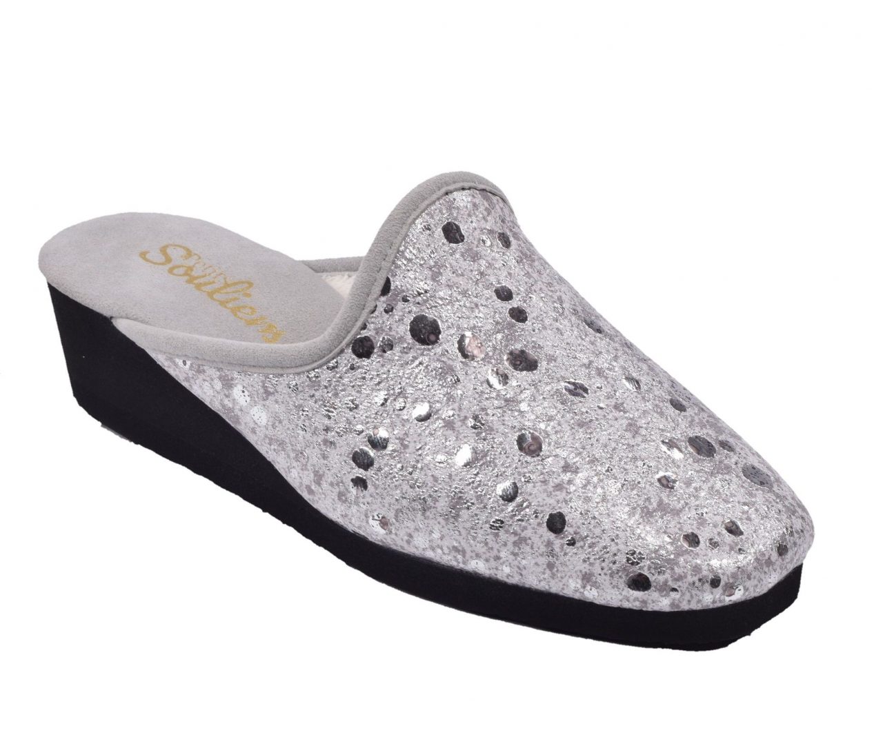 Chaussons Etam Femme, Pointure 36, Modèle Lagoon, Bleu à Pois Blancs, Neuf Avec Emballage