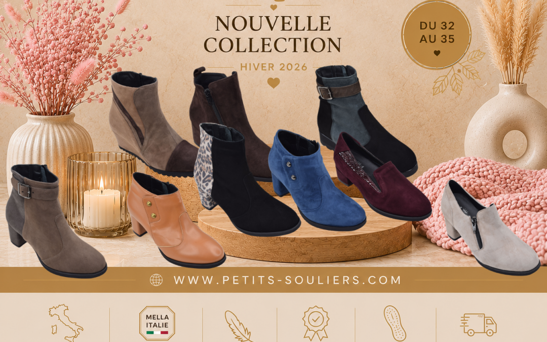 Chaussures femme petite pointure : découvrez la collection Mella Italie hiver 2026